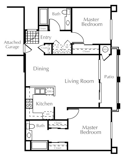 Plan C A26 A26 floor plan
